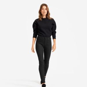 Everlane skinny jeans 32 New noTags Black highrise